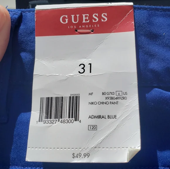 Guess, Blue Pants - Picture 6 of 9